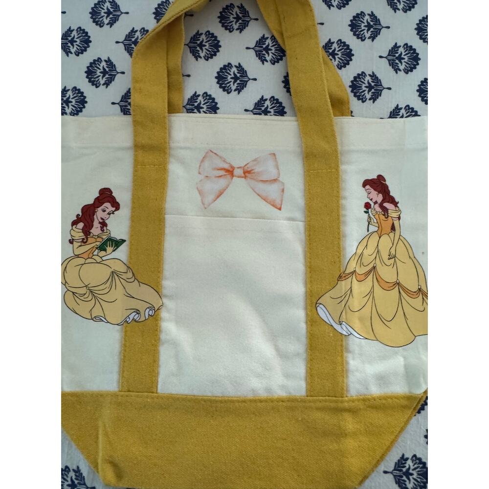 Disney Belle Double Sided Custom Made  Mini Tote